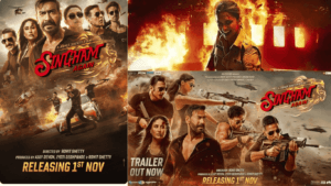 Read more about the article Singham Again movie review एक entertaining फिल्म जो logic को दरवाजे पर छोड़ देती है| 1.nov.2024