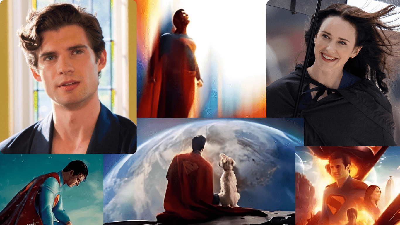 superman 2025 movie poster by moviecouponzone